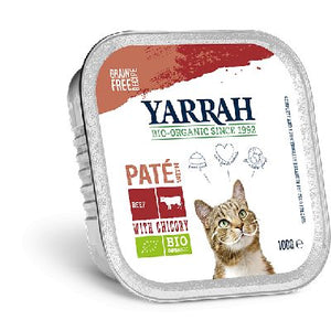 Pate Boeuf Chicoree Pour Chat 100 G