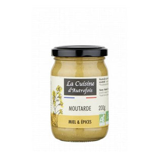 Moutarde Miel Et Epices 200g