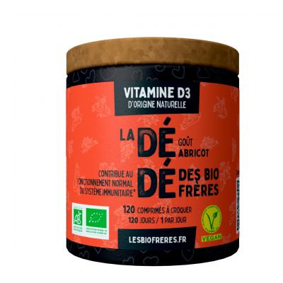 Dede Vitamine D3 Gout Abricot 120 Cp