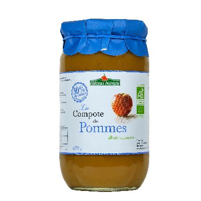 Compote Pommes Allegee En Sucre 830 G