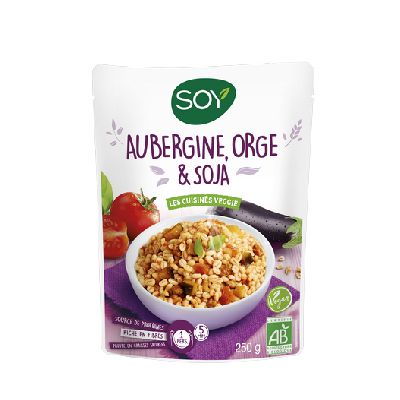 Orge Aubergines Soja 250 G Soy