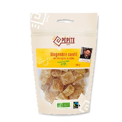 Gingembre Cubes 250g De Chine