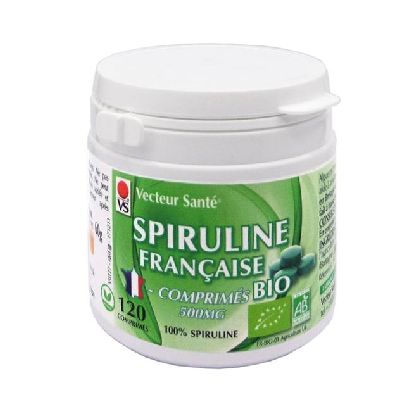 Spiruline Francaise Bio 120 Cp