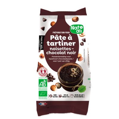 Pate A Tartiner Noisettes Chocolat Noir 170 G