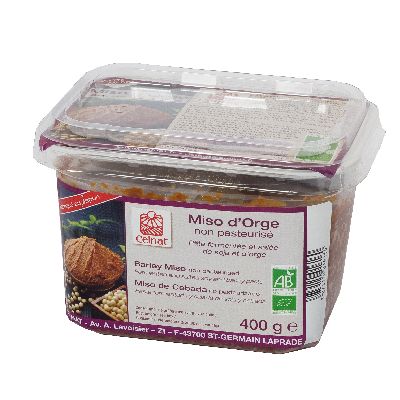 Miso Orge Non Pasteurise 400g