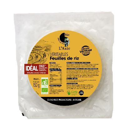 Feuilles De Riz 22 Cm 150 G De Viet Nam