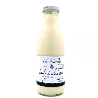 Lait Chevre Sterilise Entier France 75 Cl De France