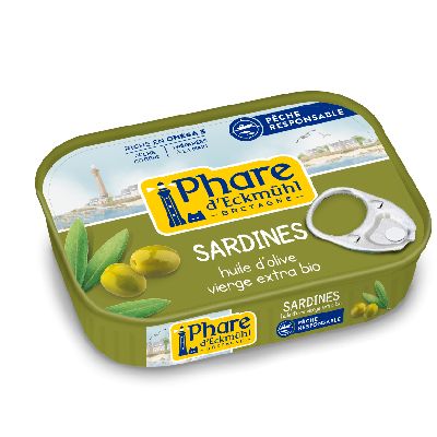 Sardine** Peche Responsable Huile Olive 95 G