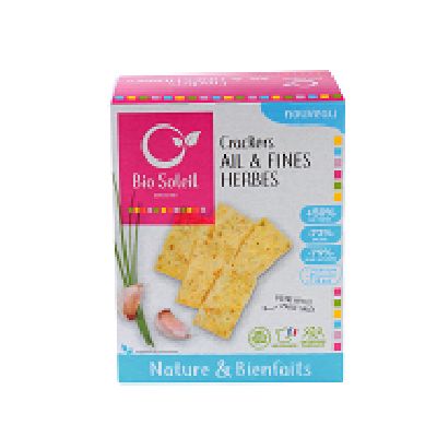 Crackers Ail Et Fines Herbes 100 G Bio S